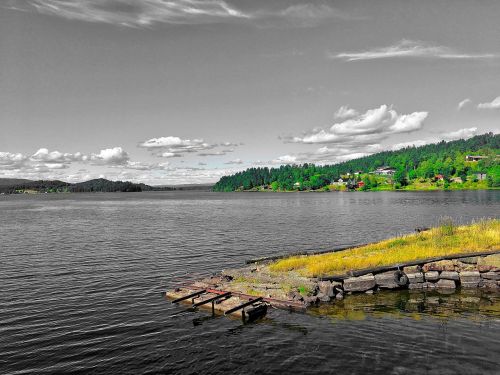 water norway landscape