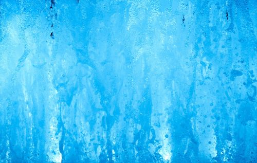 water wall blue