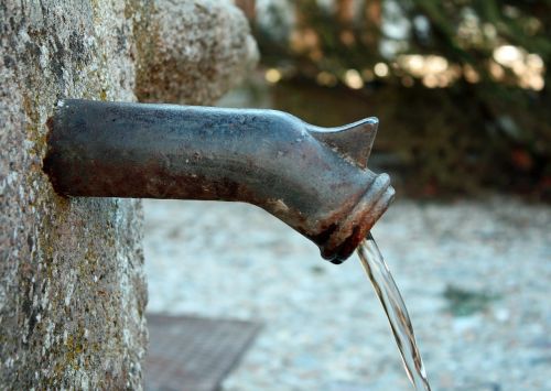 water tap wall