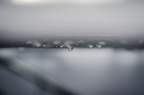 water drops fridge