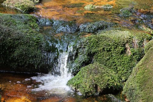 water stones nature