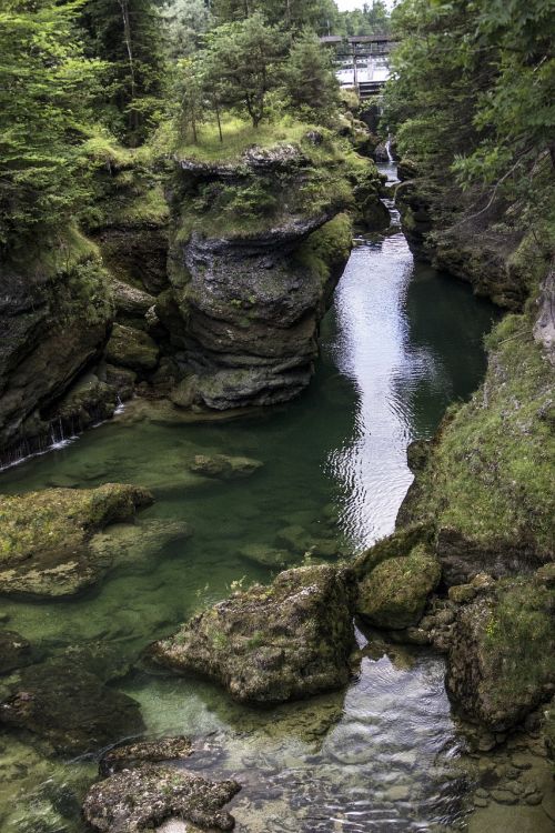 water green stones