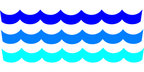water waves swimming pool