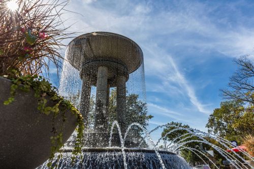 water fountain park