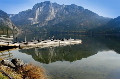 water lake mountain