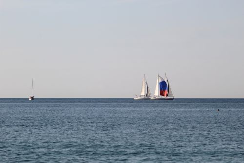 water sea sailboat