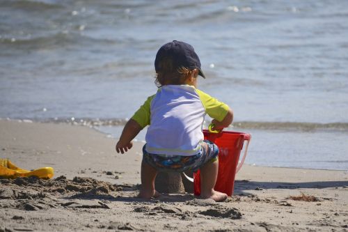 water beach child