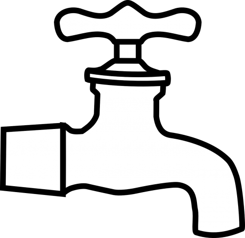 water faucet plumb