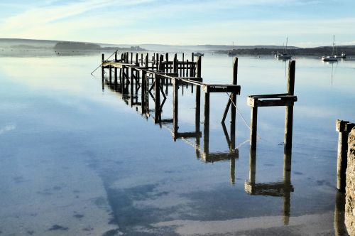 water sea reflection