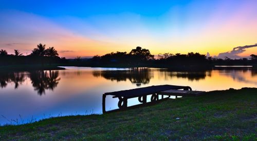 water lake nature