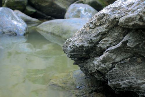 water nature rock