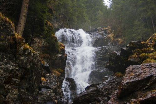 water waterfall mountains