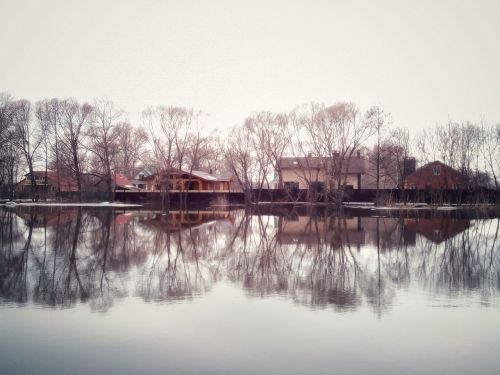 water river reflection