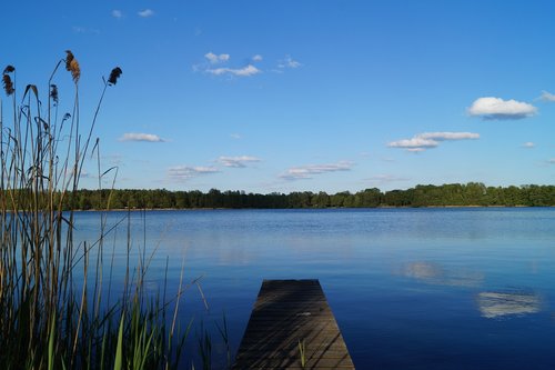 water  lake  nature