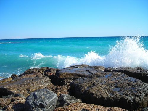 water wave sea