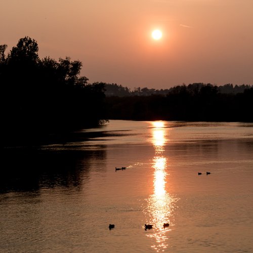 water  river  sun