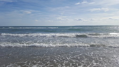 water  beach  sand