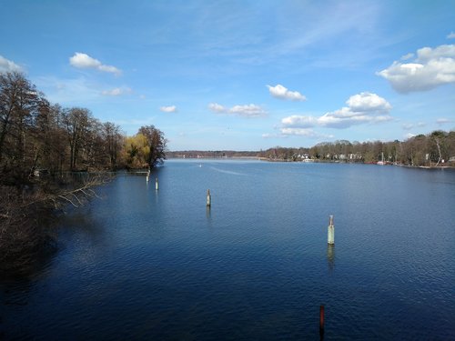 water  lake  scenic