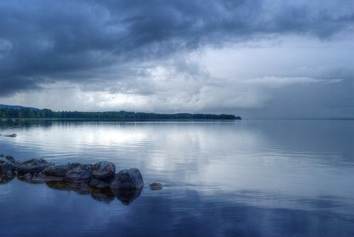 water  lake  nature