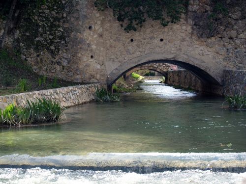 water river bridge
