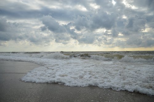 water  lake  wave