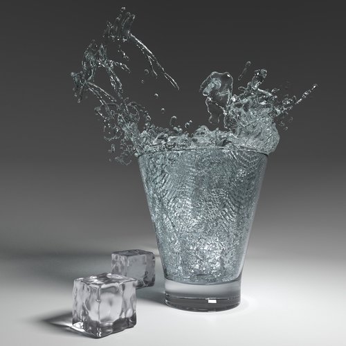 water  glass  inject