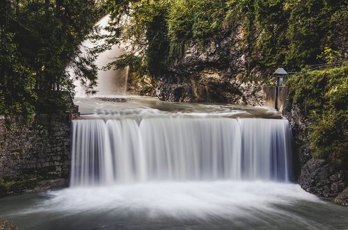 water  waterfall  long exposure