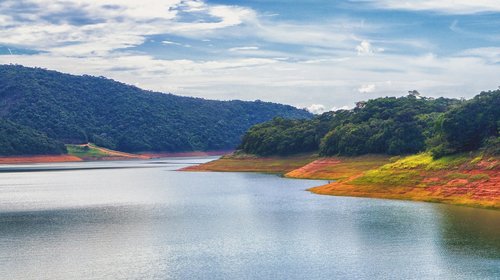 water  dam  landscape