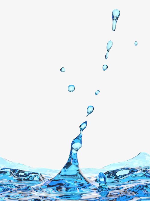 water  splash  blue