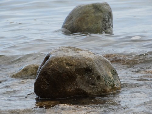 water  stone  sea