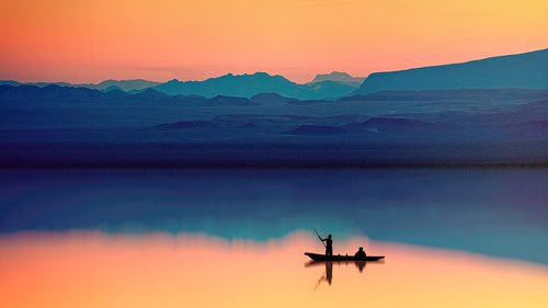 water  boat  human