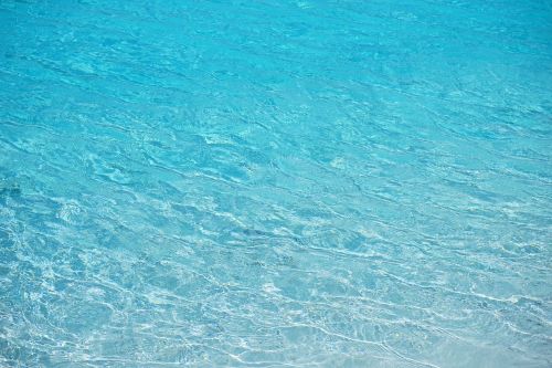 water clear blue
