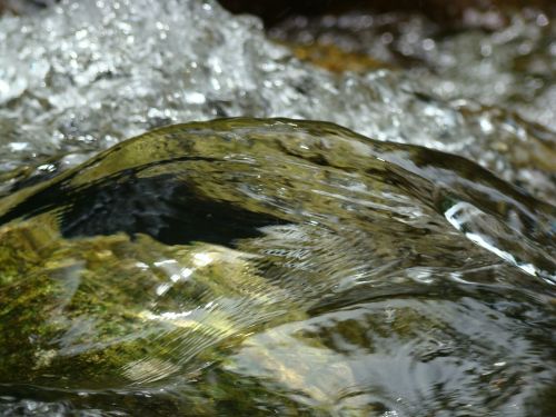 water movement drop of water