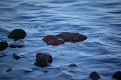 water rocks rock