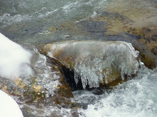 water winter frozen