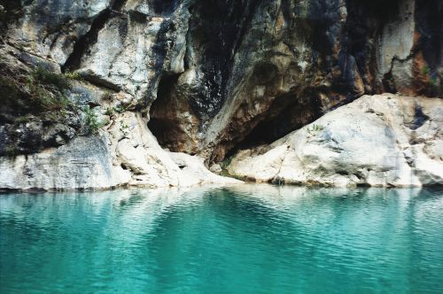 water rock nature