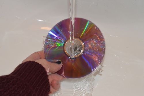 water cd rainbow