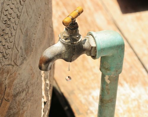 water drip faucet