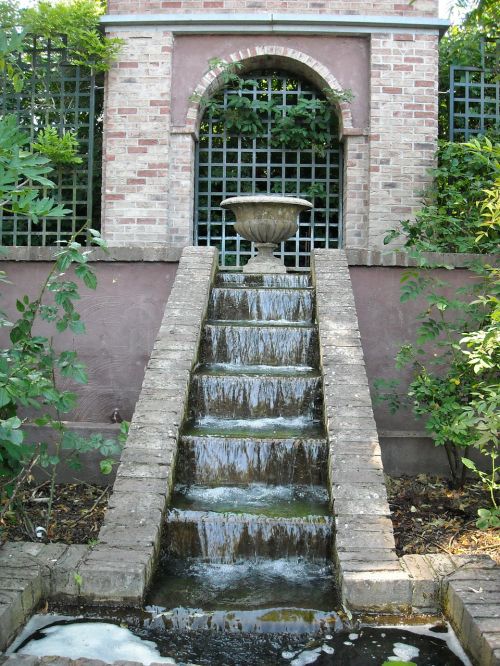 water running water steps