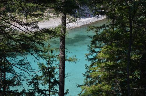 water turquoise grünwaldsee