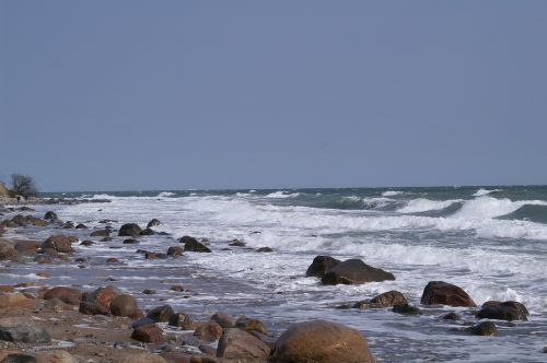 water wave lake