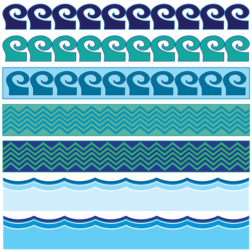 water border waves