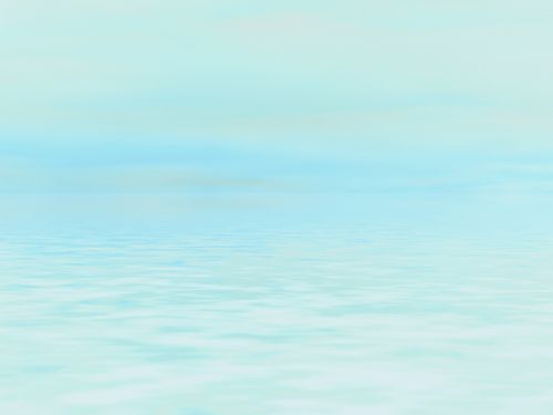Water And Sky Background Blue