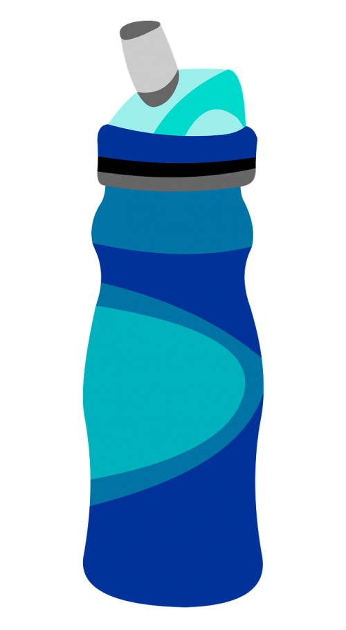 water bottle graphic bottle