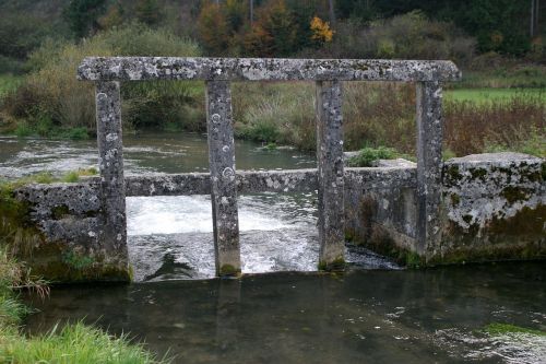 water dam monuments altmühl valley