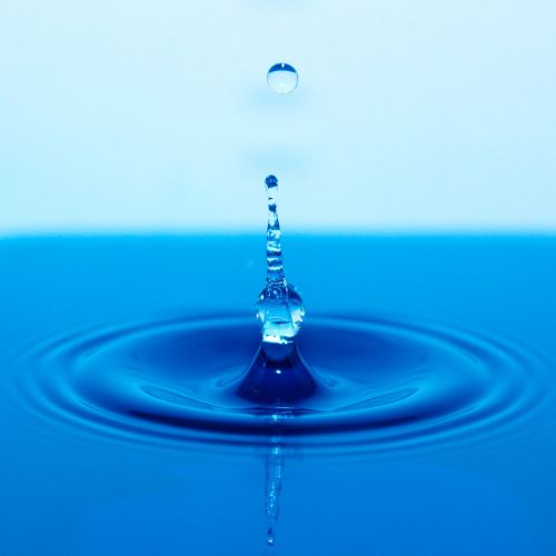 water droplet fast fresh