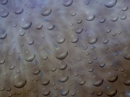 water droplets raindrops brown background