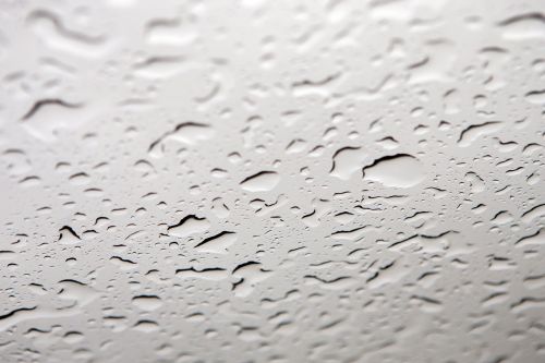 water drops wet glass drop