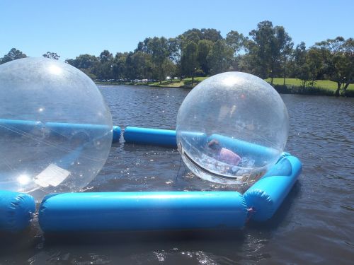 water feature balls attraction