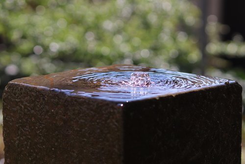 water feature  fountain  bubble